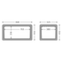 Dometic Cool-Ice CI 85 dimension drawing in millimetres
