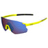 Bolle Icarus Acid Yellow Matte Brown Blue Sunglasses