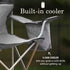 Coleman Cooler Quad Chair - Portable Seating with Built-In Cooler for Convenience