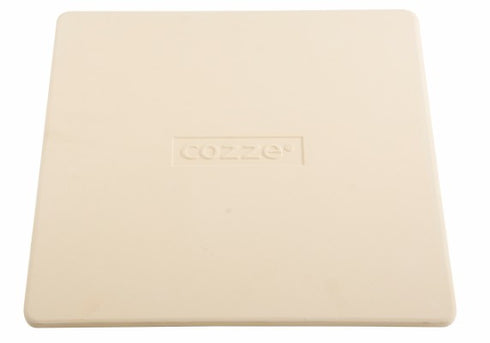 Cozze Pizza Stone for Oven 34.5 x 34.5 cm - Perfect for Crispy Homemade Pizzas