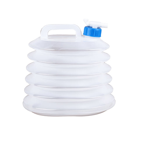 Coghlan's expandable camp jug, side view with spout