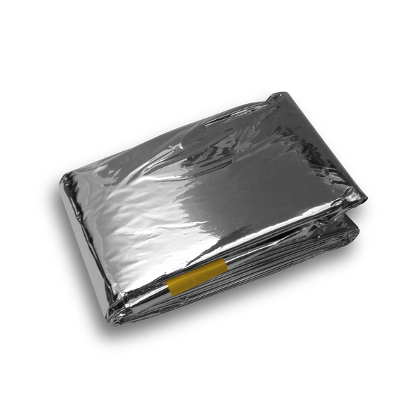 Coghlan's emergency bag folded in its pack, product shot