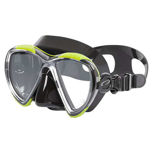 Oceanic Discovery mask, black and yellow