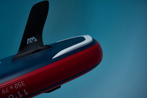 Aqua Marina Hyper touring paddle board, fin and tail detail