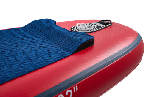 Aqua Marina Hyper touring paddle board, deck pad detail