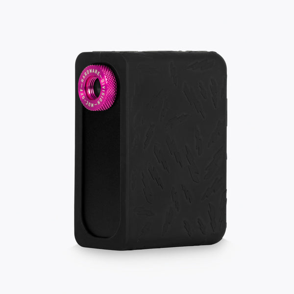 Muc-Off AirMach Electric Inflator Pro Max with silicone cover, front
