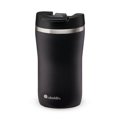 Aladdin Cafe Thermavac Leak-Lock Mug 0.25 L, Lava Black, front view