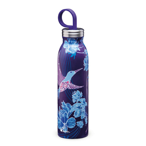Aladdin Chilled Thermavac Style Water Bottle 0.55 L, Riverside Indigo, front view