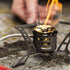 Primus OmniLite Ti stove burning outdoors, lifestyle