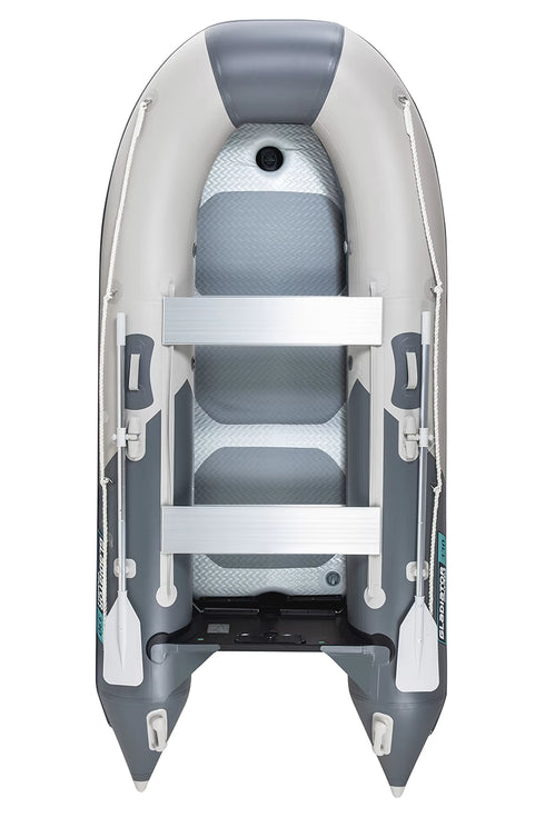 Inflatable boat Gladiator B330AD - 4 Person - Light Grey & Dark Grey