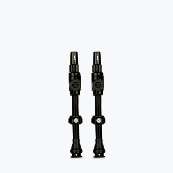 Muc-Off Big Bore Lite tubeless valves, black, 45 mm, pair