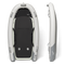 Lift Blowfish inflatable eFoil board attachment, top and side view