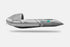 Inflatable boat GLADIATOR C370AL - 5 Persons - Light Grey & Dark Grey