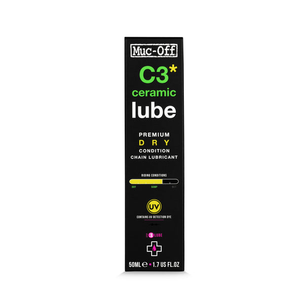 Muc-Off C3 Dry Ceramic chain lube 50 ml with packaging