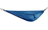 Coghlan's single parachute hammock in blue, full length product shot