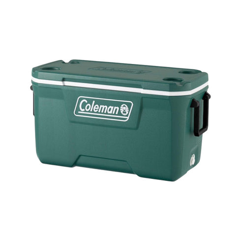 Coleman Xtreme 70 QT cooler, evergreen, product shot on white