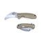Honeybadger Claw Large Camping Knife Plain Edge - Robust & Reliable Cutting Tool