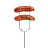 Coghlan's camp fork prongs holding two sausages