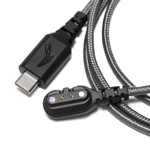 Lift Elite Hand Controller charging cable, magnetic connector detail