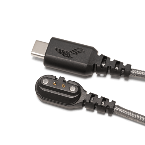 Lift Elite Hand Controller charging cable, USB-C plug detail