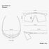 Scicon Aeroshade 2.0 Titanium dimensions diagram
