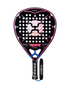 Heroe's Predator PWR 2025 Padel Racket in pink and blue, front view