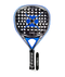Heroe's Rowan 2026 Padel Racket in blue and silver, front view
