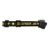Ledlenser HF4R Pro rechargeable headlamp, black, side view with tilting head
