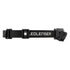 Ledlenser HF4 headlamp, black, side view with tilting head
