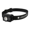 Ledlenser HF4 headlamp, black, product shot on white