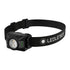 Ledlenser HF4 headlamp, black, indicator detail