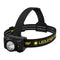 Ledlenser HF6R Pro rechargeable headlamp, black, product shot on white