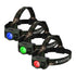 Ledlenser HF6R RGB rechargeable headlamp, camo, RGB light on