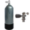 Faber steel scuba tank 12.9 L with XS Scuba Pro valve and black boot