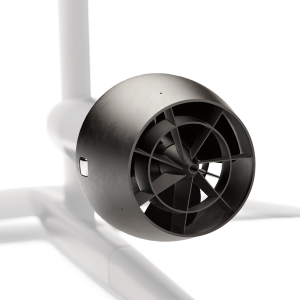 Lift LCS Jet kit fitted on the eFoil motor pod