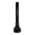 Ledlenser P21R rechargeable flashlight, black, standing view on white