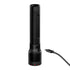 Ledlenser P7R rechargeable flashlight, black, USB-C charging detail