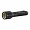 Ledlenser P9R Core LEP flashlight, black, product shot on white