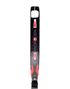 Heroe's Predator LTD Hydrogen Padel Racket in black and red, 360 view