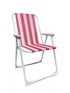 Procamp High Back Stripe Folding Chair - Ergonomic & Portable Chair for Ultimate Comfort