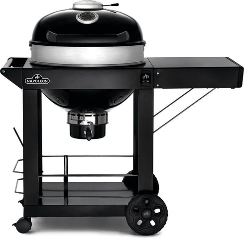 Napoleon Pro Cart Charcoal Kettle Grill Black 1