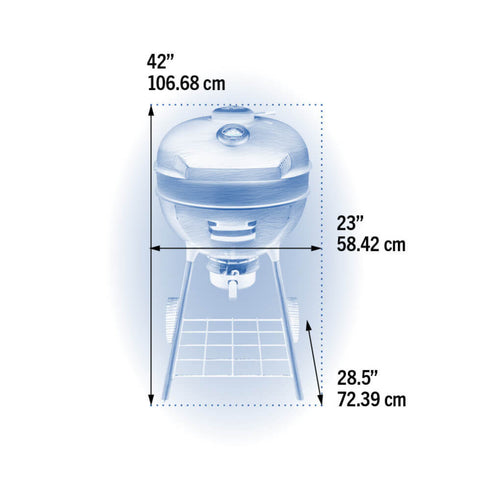 Napoleon 22 Charcoal Kettle Grill, Black 1