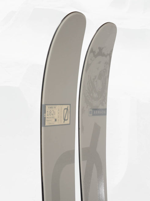 Armada Kimbo 95 freestyle skis, tip detail