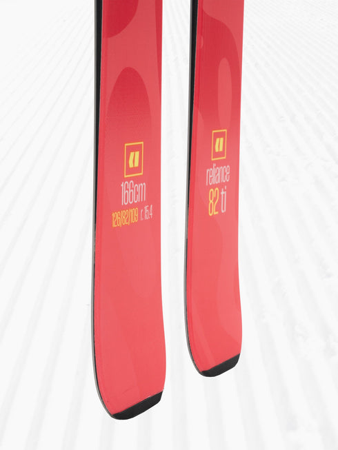 Armada Reliance 82 Ti women's skis, topsheet detail