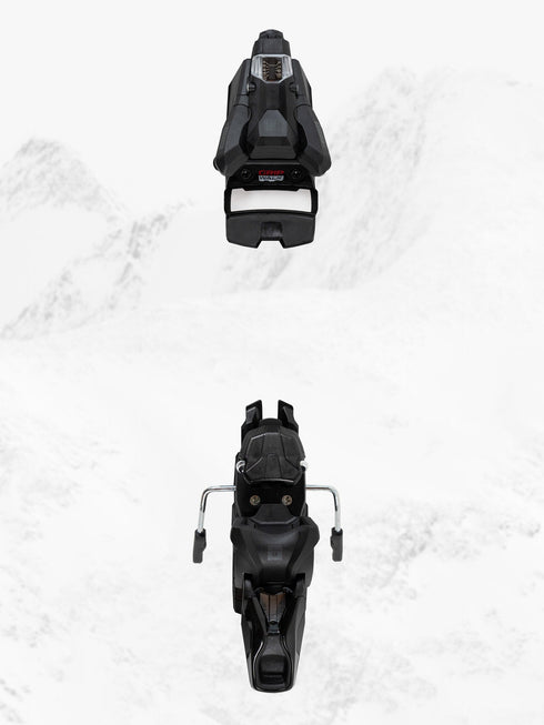 Armada N Strive 12 GW ski binding in Black, top view