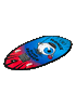 Ronix Sonic Kids Skimmer Blue Red Fish Eye product view 5
