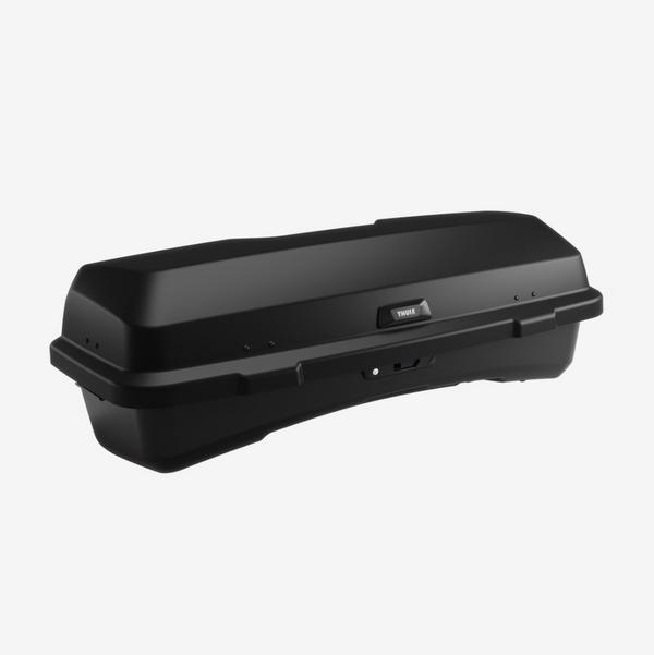 Thule Santu towbar cargo box, black, view 1