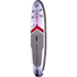 Aqua Marina Blaze illuminated paddle board with lights on, front side view