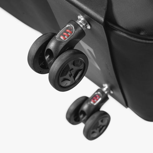 Scicon Aerocomfort 3.1 bike bag, 360 degree swivel wheels