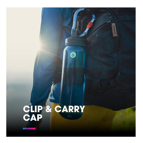 Hydrapak RECON CLIP & CARRY 750 ml - Compact and Portable Water Bottle